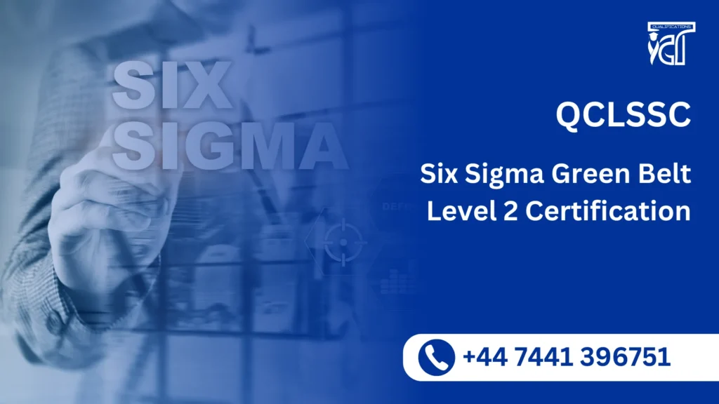 QCLSSC Six Sigma Green Belt Level 2 Certification