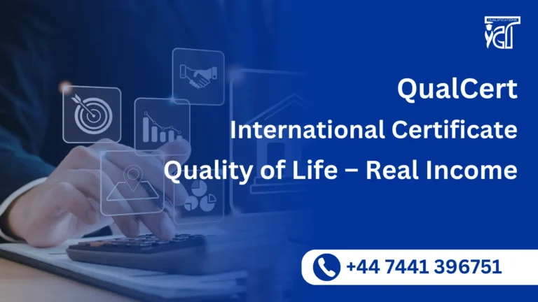 QualCert International Certificate in Quality of Life – Real Income