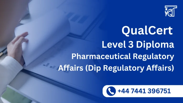 QualCert Level 3 Diploma in Pharmaceutical Regulatory Affairs (Dip Regulatory Affairs)