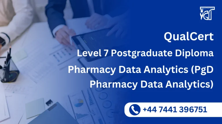 QualCert Level 7 Postgraduate Diploma in Pharmacy Data Analytics (PgD Pharmacy Data Analytics)