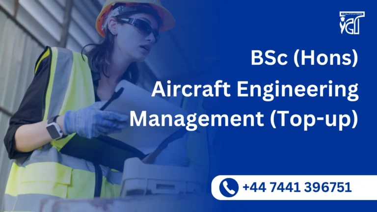 BSc (Hons) Aircraft Engineering Management (Top-up)