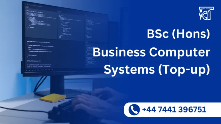 BSc (Hons) Business Computer Systems (Top-up)