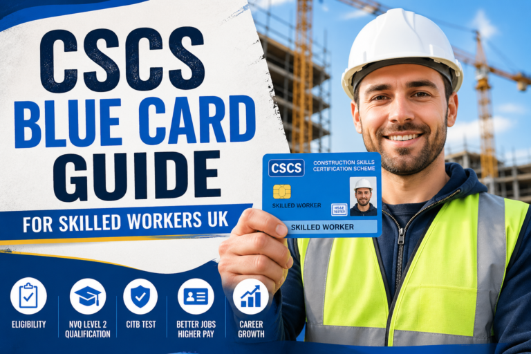 CSCS Blue Card Guide for Skilled Workers UK