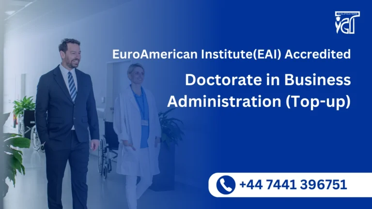 Doctorate in Business Administration (Top-up)