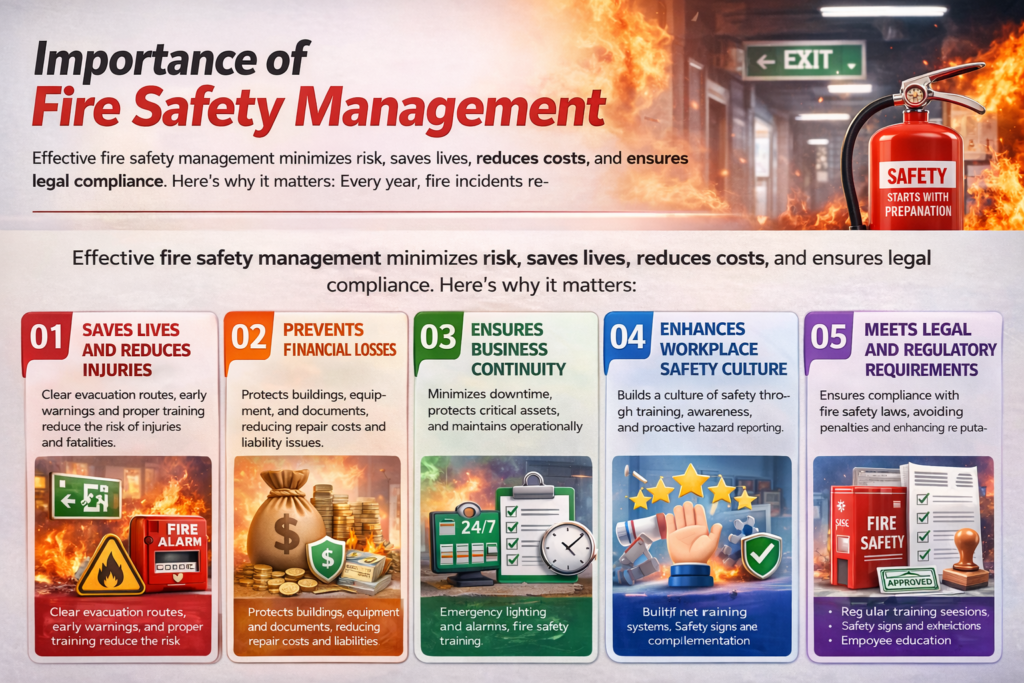 Importance of fire safety management