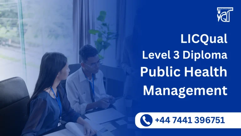LICQual Level 3 Diploma in Public Health Management