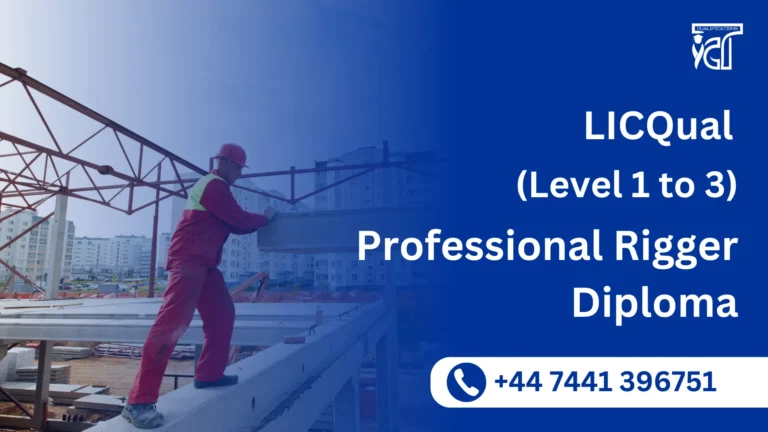 LICQual Professional Rigger Diploma (Level 1 to 3) – 30 Credits