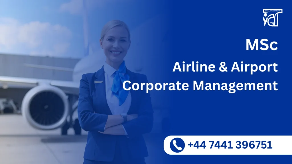 MSc Airline & Airport Corporate Management 4 MSc Airline & Airport Corporate Management