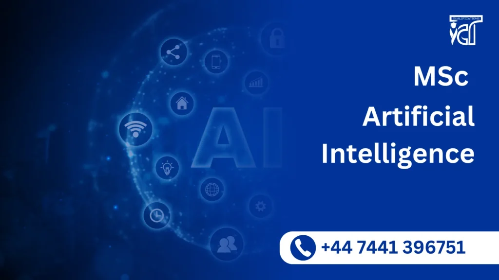 MSc Artificial Intelligence 8 MSc Artificial Intelligence