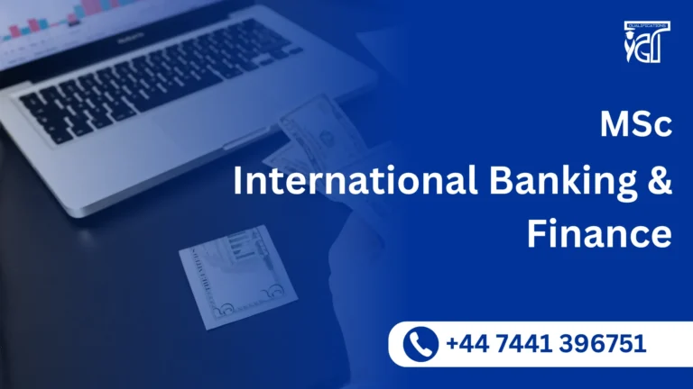 MSc International Banking & Finance
