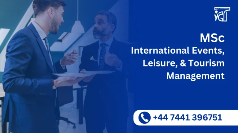 MSc International Events, Leisure, & Tourism Management