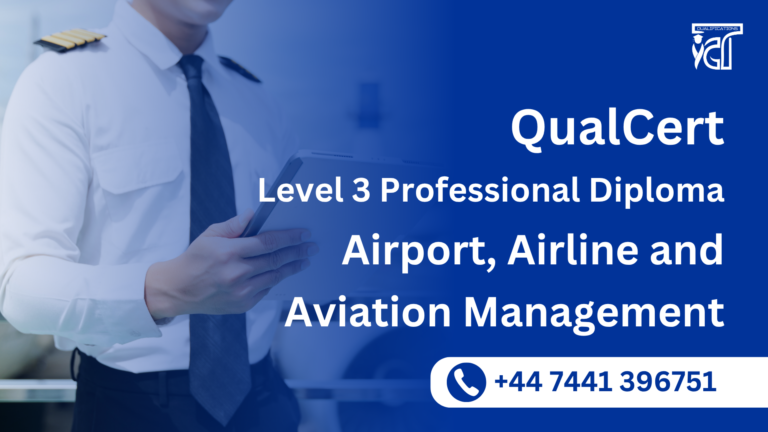 QualCert Level 3 Professional Diploma in Airport, Airline and Aviation Management