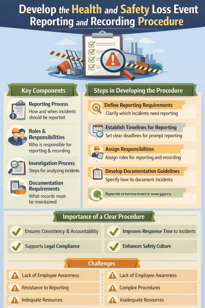 Workplace safety reporting procedure guide