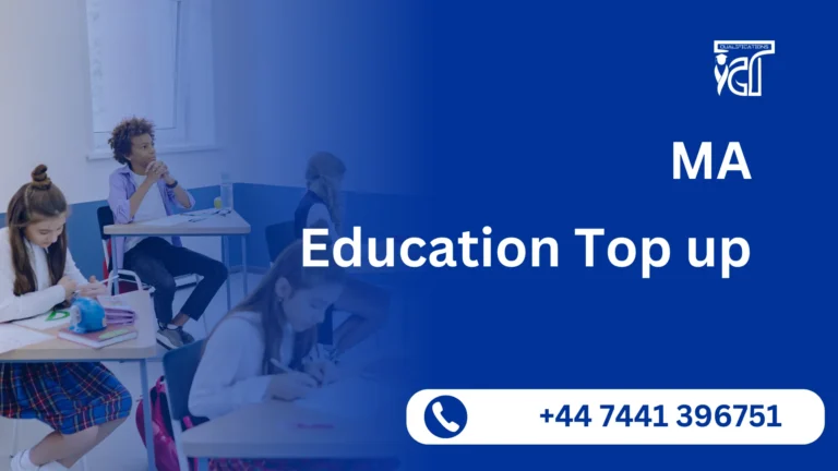 MA in Education (Top up) 6 MA in Education (Top up)