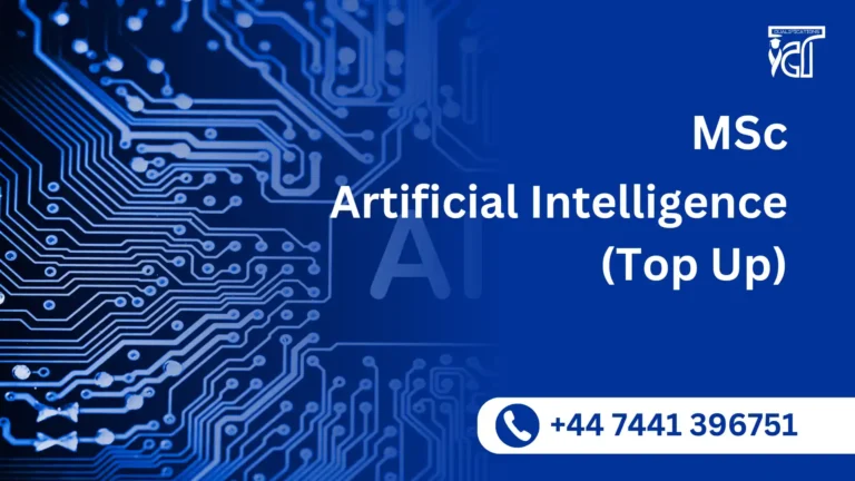 MSc Artificial Intelligence (Top Up)