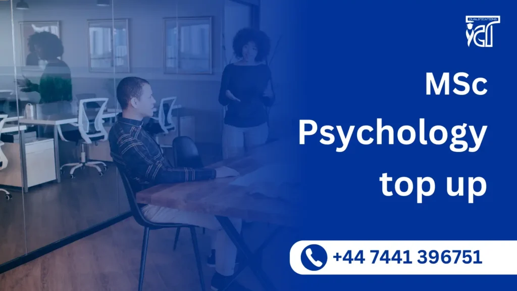 MSc Psychology top up