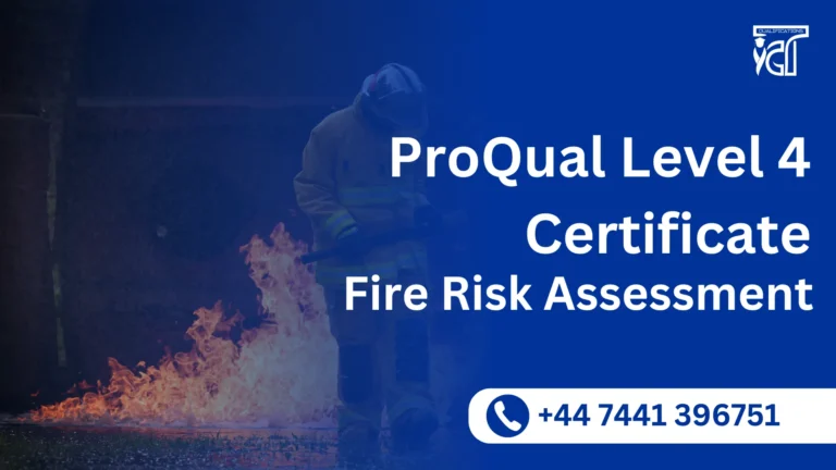 ProQual Level 4 Certificate in Fire Risk Assessment