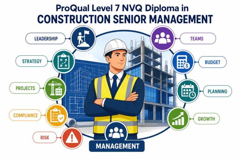 ProQual Level 7 NVQ Diploma in Construction Senior Management