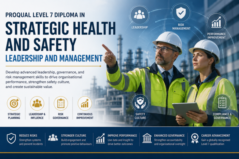 ProQual Level 7 Diploma in Strategic Health and Safety Leadership and Management