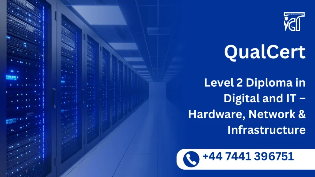 QualCert Level 2 Diploma in Digital and IT – Hardware, Network & Infrastructure 6 QualCert Level 2 Diploma in Digital and IT – Hardware, Network & Infrastructure