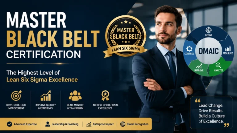 Master Black Belt Certification