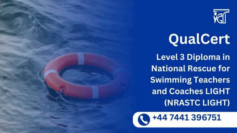 QualCert Level 3 Diploma in National Rescue for Swimming Teachers and Coaches LIGHT (NRASTC LIGHT)