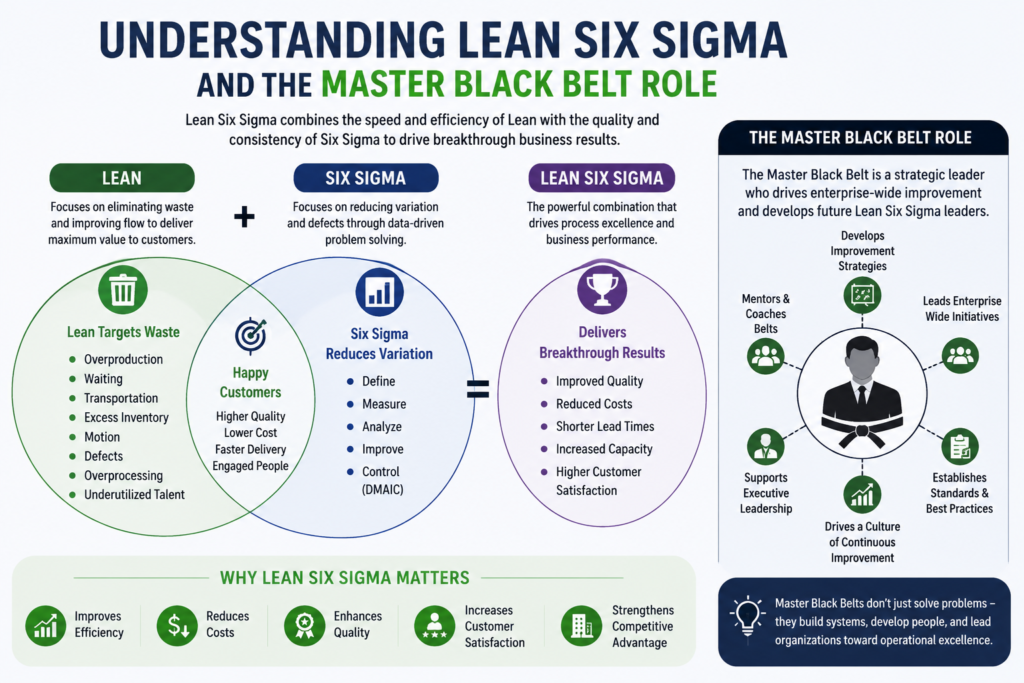 Understanding Lean Six Sigma and the Master Black Belt Role