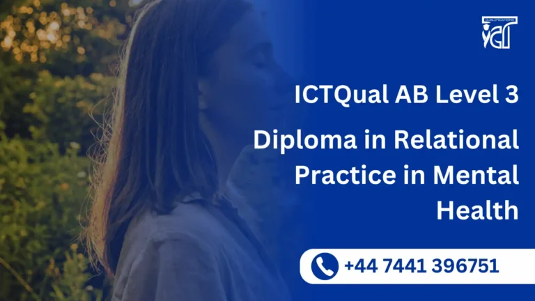 ICTQual AB Level 3 Diploma in Relational Practice in Mental Health