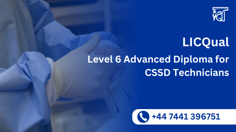 LICQual Level 6 Advanced Diploma for CSSD Technicians
